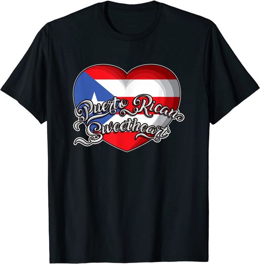 Discover Puerto Rican Sweetheart T Shirt