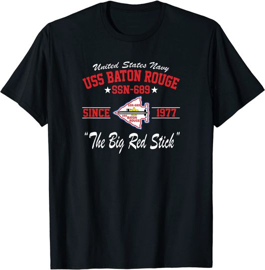 Discover Baton Rouge SSN-689 T-Shirt