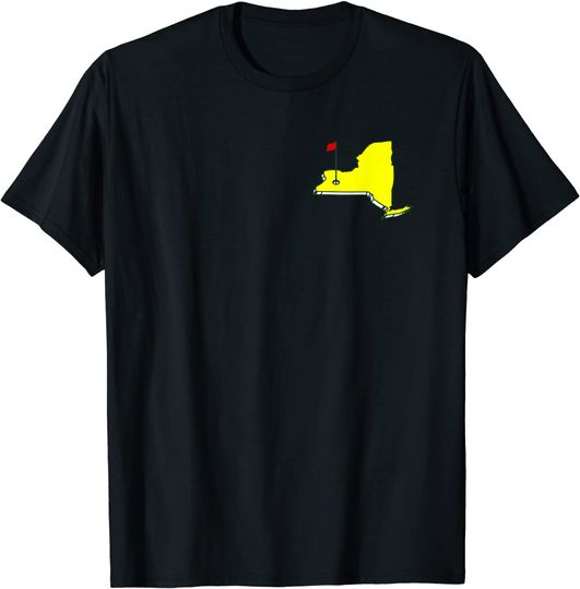 Discover Master Golf Augusta State New York Pocket T-Shirt