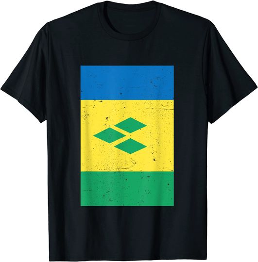 Discover St Vincent and Grenadines Flag Vincentian Pride T Shirt