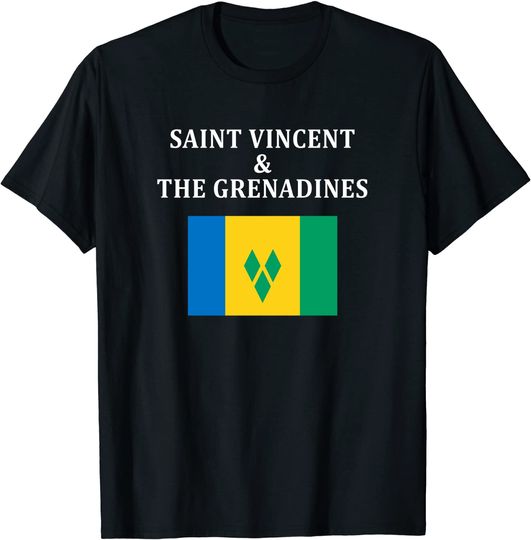 Discover Saint Vincent And The Grenadines T Shirt