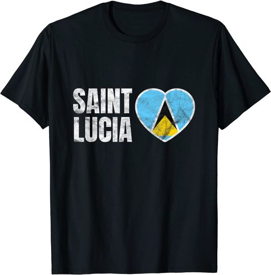 Discover Saint Lucia T Shirt