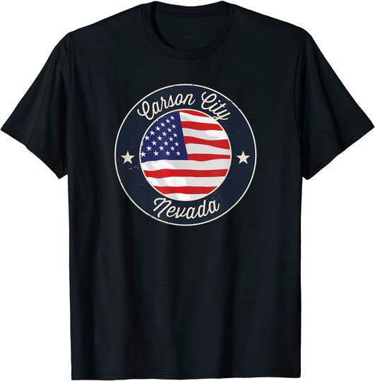 Discover Carson City Nevada NV Vacation Souvenir Graphic T-Shirt