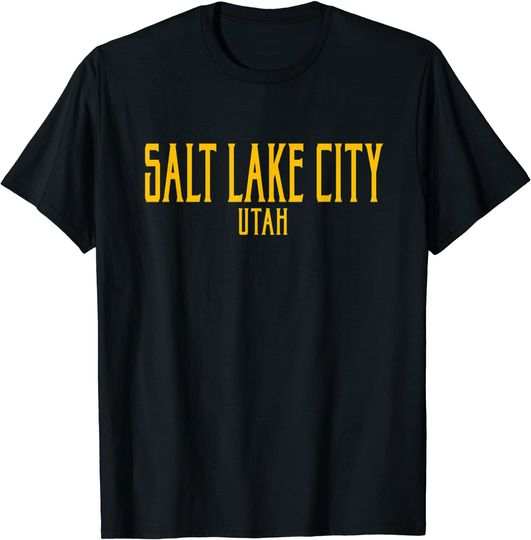 Discover Salt Lake City Utah Vintage TT Shirt