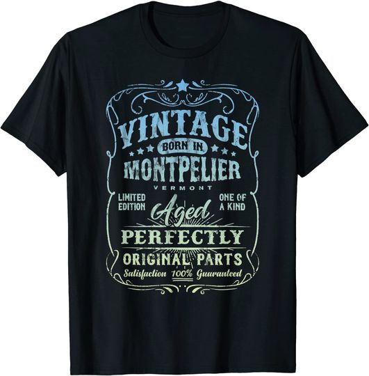 Discover Vintage Born In Montpelier T Shirt