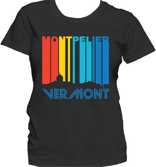 Discover Retro Montpelier T Shirt