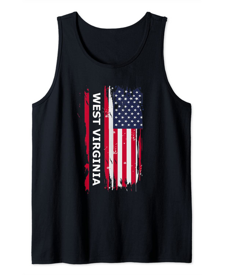 Discover State Of West Virginia Tank Top