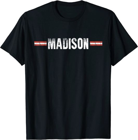 Discover Vintage Madison City T Shirt