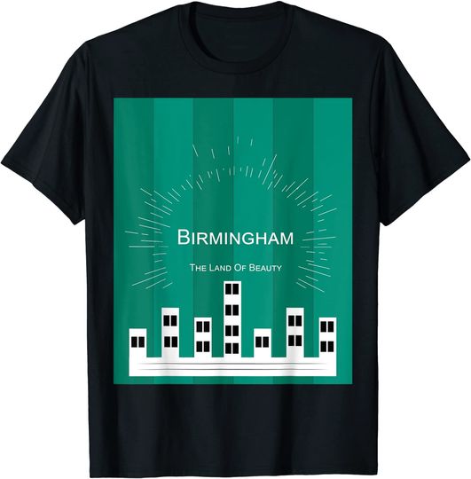 Discover Birmingham City Art T Shirt