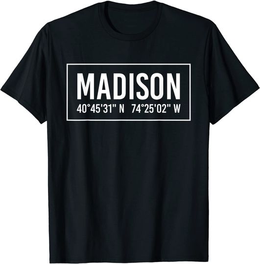 Discover Madison New Jersey Madison T Shirt