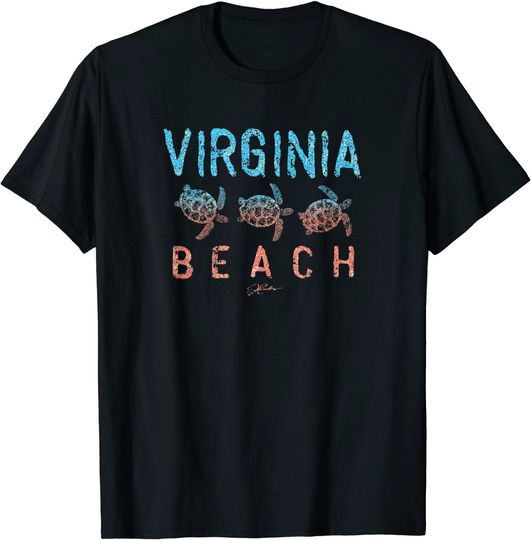Discover Virginia Beach with Sea Turtles T-Shirt
