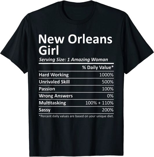 Discover New Orleans Girl Louisiana T Shirt