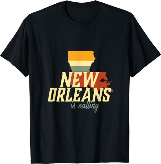 Discover Vintage New Orleans Louisiana Retro T Shirt