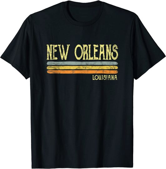 Discover Vintage New Orleans Louisiana T Shirt