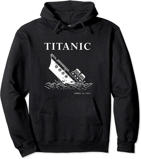 Discover Vintage Titanic 1912 Cruise Under the Sea 90's Funny Pullover Hoodie