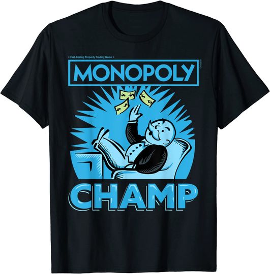 Discover Monopoly Champ Money Toss T-Shirt