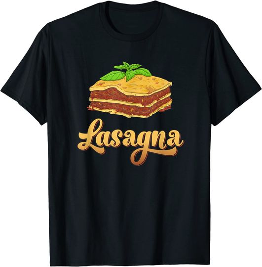 Discover Vintage Lasagna Retro Pasta T-Shirt