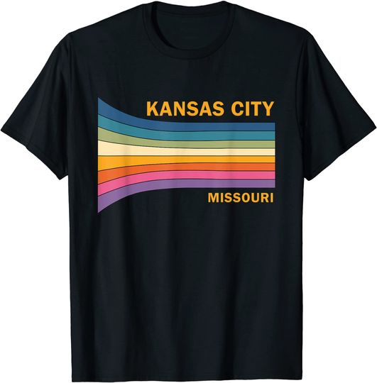 Discover Retro Vintage 70s Kansas City Missouri T Shirt
