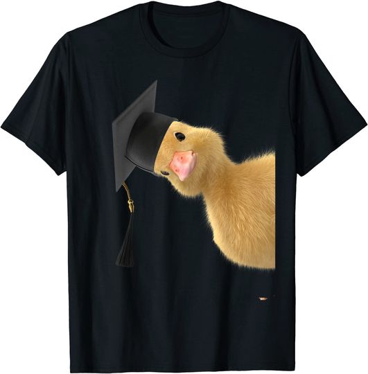 Discover Peking Duck Peeking Agriculture Graduation Gift T-Shirt