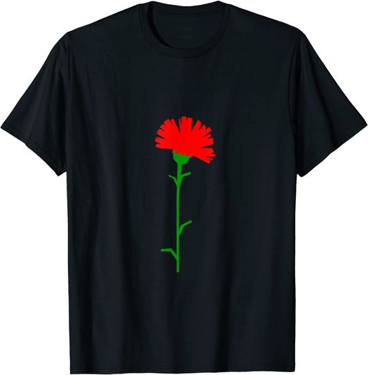 Discover Red Carnation T-Shirt