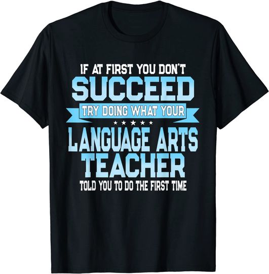 Discover Language Arts Teacher T Shirt