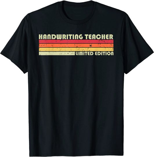 Discover Handwriting Teacher T Shirt