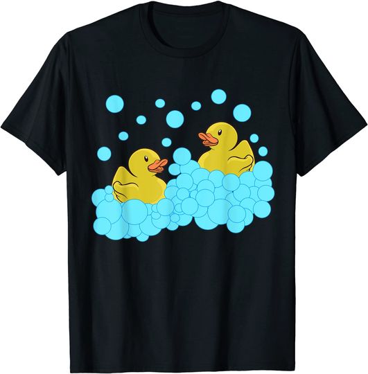 Discover Yellow Rubber Duck, Duckie Bath Toys, Rubber Ducky Tee T-Shirt