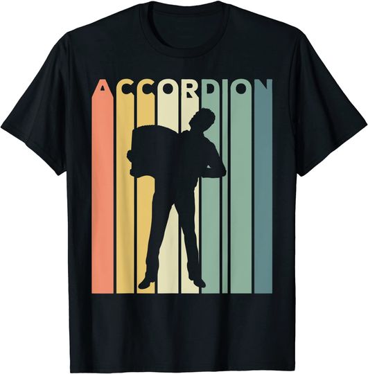 Discover Accordion Air Accordion Player Musical Instrument T Shirt