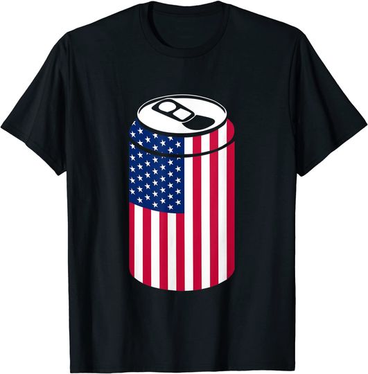 Discover American Tin Can President's Day Celebration Tee T-Shirt