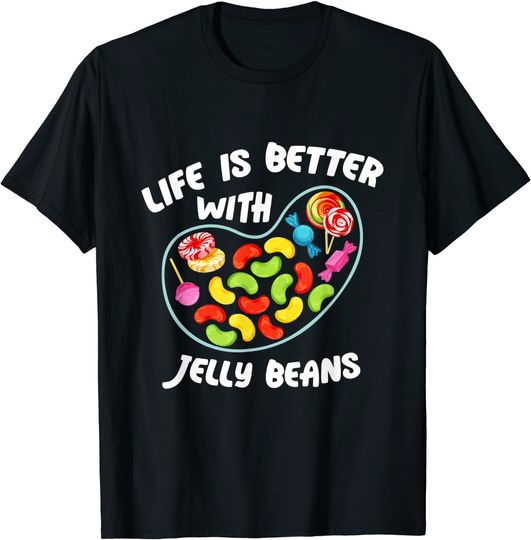Discover Life Better Jelly Bean Candy Fruity Juicy Day T-Shirt