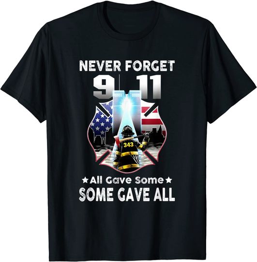 Discover Never Forget 9-11-2001 20th Anniversary T-Shirt
