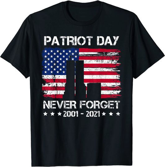 Discover Patriot day 9 11 Memorial 9/11 20th Anniversary Patriot T-Shirt