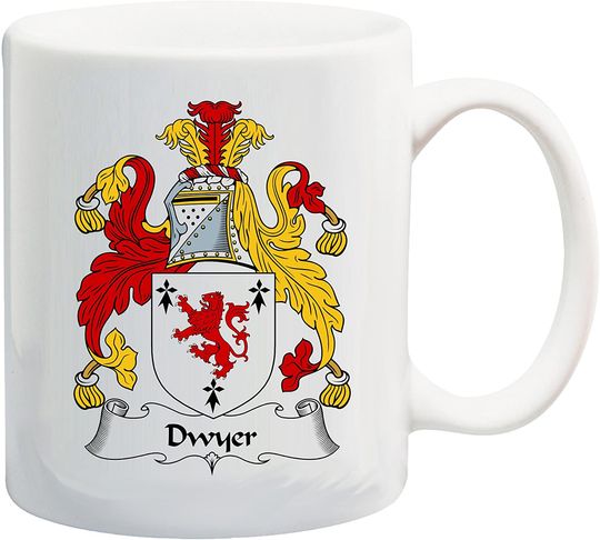 Discover Coat of Arms/Dwyer Family Crest  Ceramic Coffee Cup