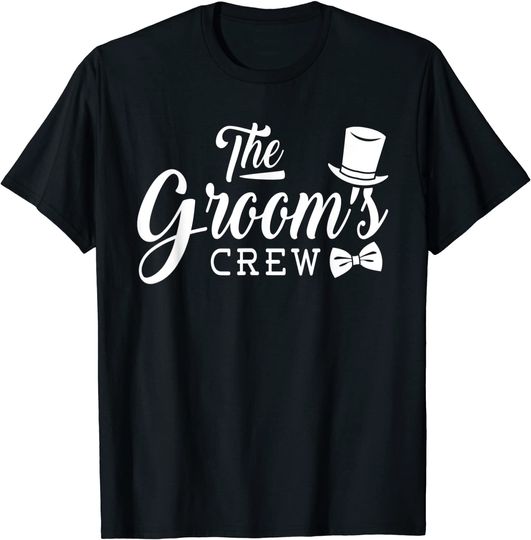 Discover Groom's Crew Bachelor Party Stag Groomsmen T Shirt