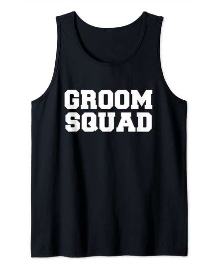 Discover Groom Squad Party Groomsmen Bachelor Wedding Tank Top