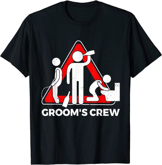 Discover Groom's Crew Groomsmen Bachelor Party T Shirt