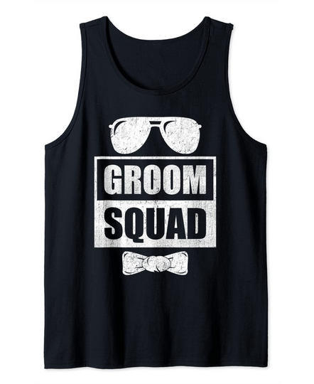 Discover Groom Squad Groomsmen Tank Top