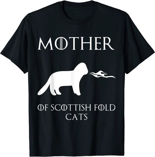 Discover Mother Of Scottish Fold Cats Unrivaled Mothers Day T Shirt