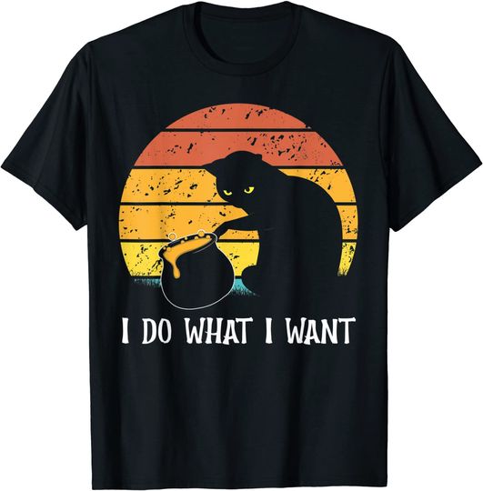 Discover I Do What I Want Vintage Funny Cat Long Sleeves
