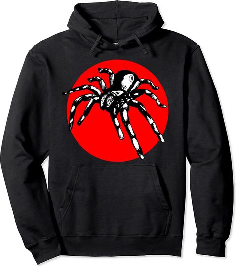 Discover Japanese Spiders Tarantula Red Pullover Hoodie