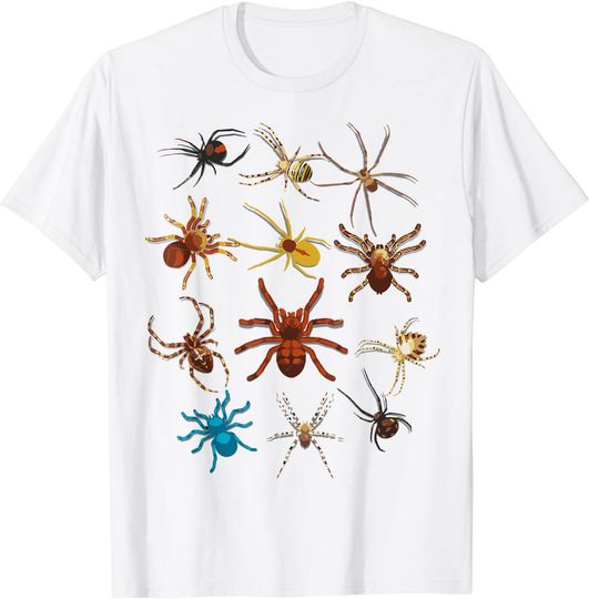 Discover Halloween Scary Spiders T-Shirt