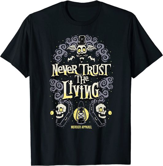 Discover Never Trust The Living Vintage Gothic T-Shirt