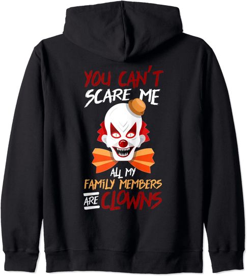 Discover Clown Halloween Party Pullover Hoodie