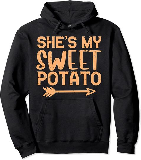 Discover She's My Sweet Potato Halloween Pullover Hoodie
