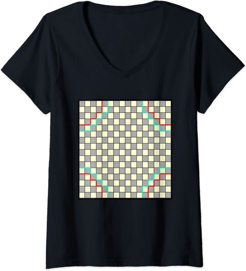 Discover Halma Board Checkered Strategy Board Game Checker T Shirt