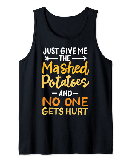 Discover Thanksgiving Day Mashed Potato Lover Tank Top