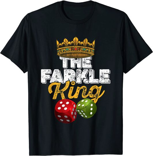 Discover The Farkle King Dice Game T Shirt