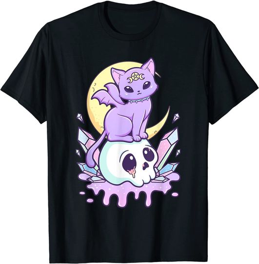 Discover Kawaii Pastel Goth Cute Creepy Witchy T Shirt