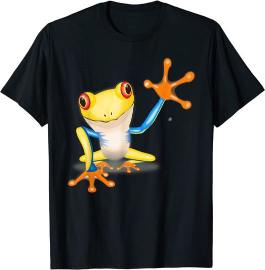 Discover Frog Friendly Frog T Shirt