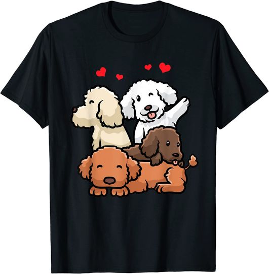 Discover Poodle Puppies T Shirt
